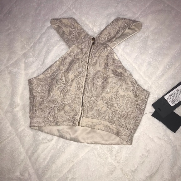 ๐ MARCIANO ANTOINETTE CROP TOP - Picture 6 of 8